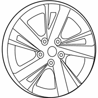 OEM 2015 Nissan Altima Aluminum Wheel - 40300-3TA2E