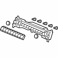 OEM 2012 Honda Accord Control Assy., Heater *NH699L* (NEUTRAL MAT GUN METALLIC) - 79500-TA0-A13ZC