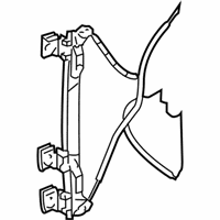 OEM Chevrolet Trailblazer EXT Window Motor - 88980703