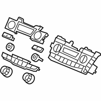 OEM Honda Odyssey Control Assy., Auto Air Conditioner *NH365L* (BLACK METALLIC) - 79600-TK8-A41ZA