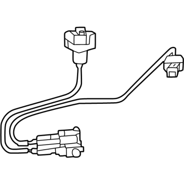 OEM 2022 Nissan Frontier HARNESS-SUB, FRONT FOG LAMP - 24070-9BU0A