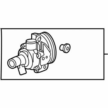 OEM 2020 Chevrolet Silverado 1500 Water Pump - 12712271