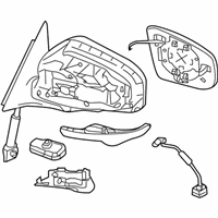 OEM Infiniti FX35 Mirror Assembly-Door, RH - 96301-1CA0B