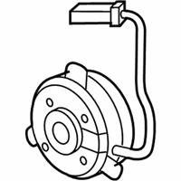 OEM Honda Civic Motor, Cooling Fan (Denso) - 19030-RMX-A51