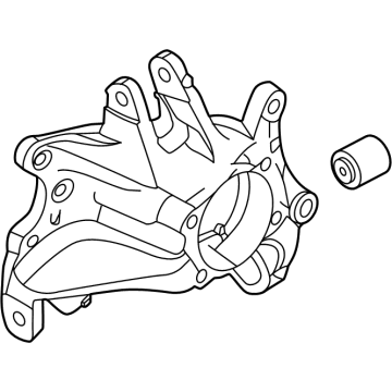 OEM 2022 Hyundai Santa Cruz CARRIER ASSY-REAR AXLE, LH - 52710-K5000