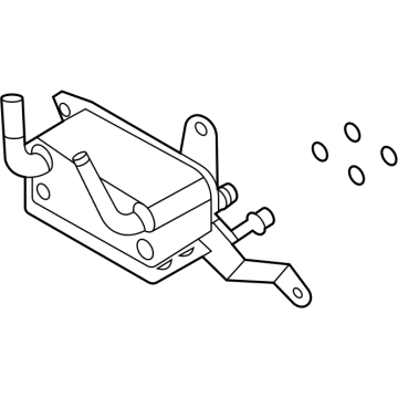 OEM Ford Bronco OIL COOLER ASY - MB3Z-7A095-B