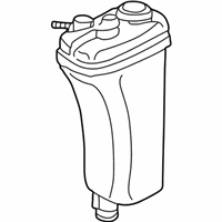 OEM 1992 BMW 325i Coolant Expansion Tank - 17-11-1-712-641