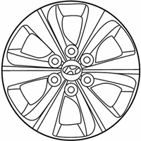 OEM 2011 Hyundai Elantra Wheel Hub Cap Assembly - 52960-3Y100