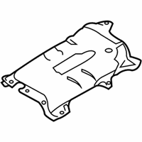 OEM Mercury Muffler Shield - 6L2Z-5290-AA