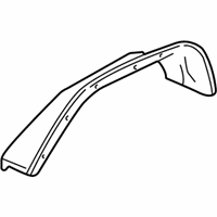 OEM 1998 Chevrolet Express 1500 Shield Asm-Front Wheelhouse Panel Splash (Upper) *Marked Print - 15763690