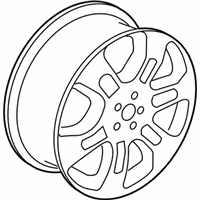 OEM Acura MDX Disk, Aluminum Wheel (18X8J) (TPMS) (Enkei) - 42700-STX-A01