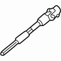 OEM 2001 Ford Explorer Sport Trac Intermed Shaft - 7L5Z-3E751-A