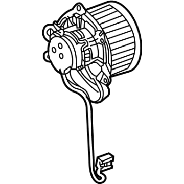 OEM Chevrolet Suburban Blower Motor - 84488484