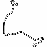 OEM 2009 BMW 750i Expansion Hose 2Nd Part - 32-41-6-793-762