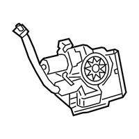 OEM 2021 Toyota Venza Lock Assembly - 69350-42080