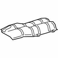 OEM 2021 Lexus LC500 INSULATOR, FR Floor - 58151-11020