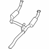 OEM 2008 Dodge Nitro Catalytic Converter - 52125332AF