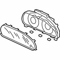 OEM 2012 Honda Accord Meter Assembly, Combination - 78100-TA0-A13