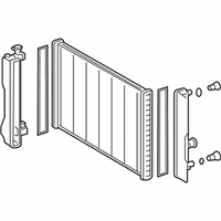 OEM 2013 Toyota Matrix Radiator Assembly - 16410-0T042