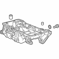 OEM 2017 Honda Civic Pan Assembly-, Oil - 11200-5AG-Z01