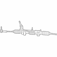 OEM 2014 Jeep Compass Rack And Pinion Gear - 5154516AC
