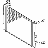 OEM 2013 Toyota Matrix Radiator Assembly - 16410-0H261