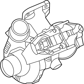 OEM Ford Bronco TURBOCHARGER ASY - MB3Z-6K682-A