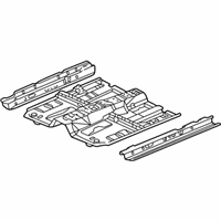 OEM 2002 Honda Accord Floor, FR. - 65100-S82-G02ZZ