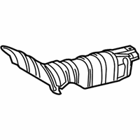 OEM 2009 Pontiac Vibe Shield, Catalytic Converter Heat - 19184741