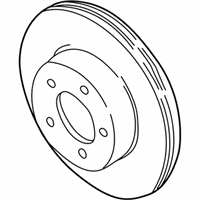 OEM 2001 Ford Ranger Rotor - YL2Z-1V125-AB