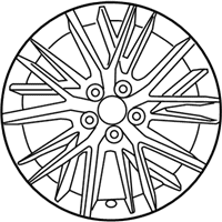 OEM 2016 Lexus GS450h Wheel, Disc - 42611-30D80