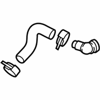 OEM 2020 Hyundai Elantra GT Hose Assembly-Radaator, Lower - 25415-F2400