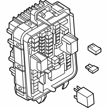 OEM 2021 Cadillac CT4 Fuse & Relay Box - 84563557