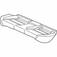 OEM 2016 Acura TLX Pad, Rear Seat Cushion Molding - 82132-TZ7-A11