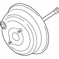 OEM 2015 BMW X6 Power Brake Booster - 34-33-6-864-074