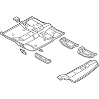 OEM 1998 Dodge Intrepid Floor Pan - 4580010AI