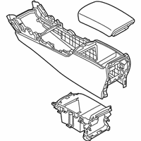 OEM 2021 Infiniti Q60 Console Box-Center - 96910-6HL5A