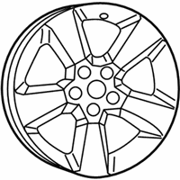 OEM 2014 Dodge Charger Aluminum Wheel - 1LS52GSAAB