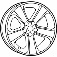 OEM 2014 Dodge Charger Aluminum Wheel - 1LS64SZ0AB