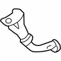 OEM 2001 Toyota Tacoma Front Pipe - 17410-0C041