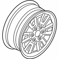 OEM 2010 Ford F-150 Wheel, Alloy - BL3Z-1007-E