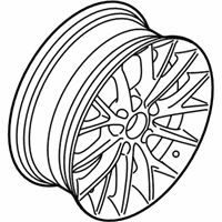 OEM BMW M2 Light Alloy Disc Wheel Reflexsilber - 36-31-6-796-205