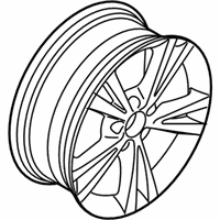 OEM 2018 BMW 230i xDrive Light Alloy Disc Wheel Reflexsilber - 36-11-6-796-213