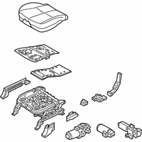 OEM 2020 Kia Sedona CUSHION ASSY-FR SEAT - 88200A9222DLF