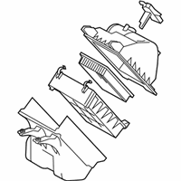 OEM Lexus Cleaner Assy, Air W/Element - 17700-31792