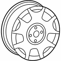 OEM Saturn Wheel, Alloy - 9595916