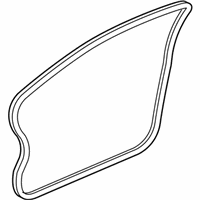 OEM 2015 Honda Civic Seal, FR. Door Opening - 72315-TS8-A01