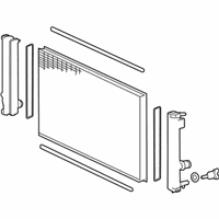 OEM Lexus NX200t Radiator Assembly - 16400-36100