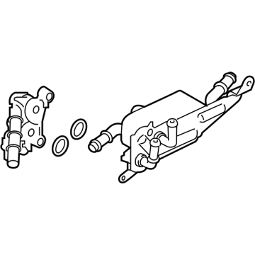 OEM Ford Escape Auxiliary Cooler - JX6Z-7869-B