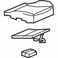 OEM 2008 Chevrolet Malibu Module Kit, Airbag Front Pass Presence (W/ Sensor) - 20824276